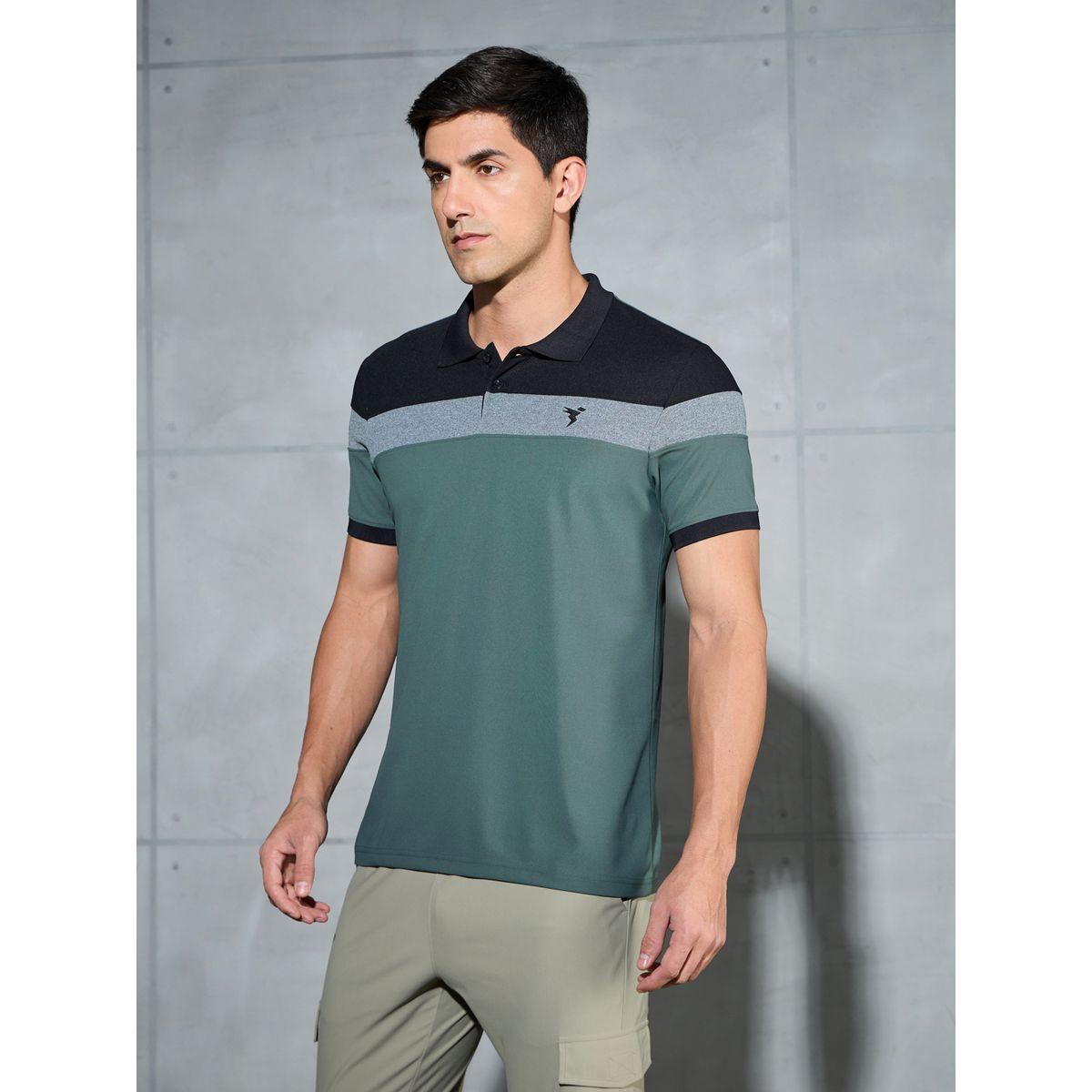 تيشيرت بولو بقصة سليم فت وأكمام قصيرة-men-clothing-tshirtsandpolos-tshirts-image-3
