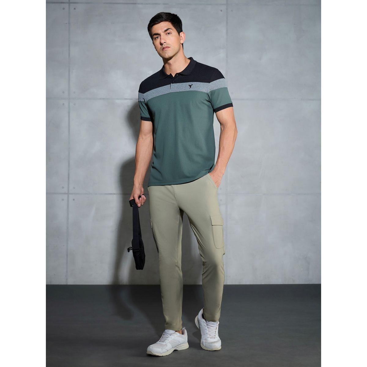 Technosport Color Block Short Sleeve Pique Slim Fit Polo T-Shirt-men-clothing-tshirtsandpolos-tshirts-image-5