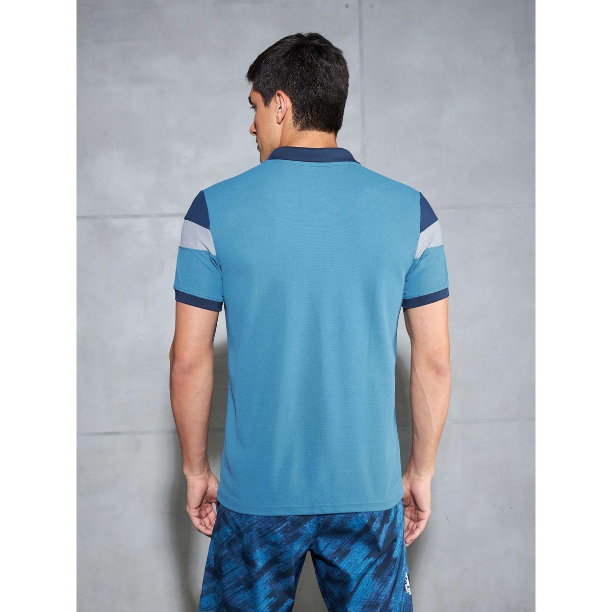 تيشيرت بولو بقصة سليم فت وأكمام قصيرة-men-clothing-tshirtsandpolos-tshirts-image-1