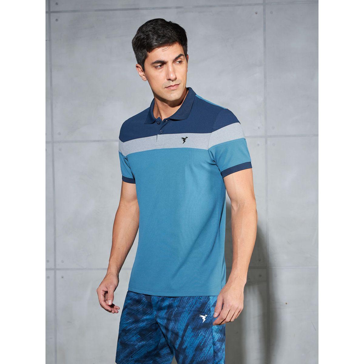 تيشيرت بولو بقصة سليم فت وأكمام قصيرة-men-clothing-tshirtsandpolos-tshirts-image-3