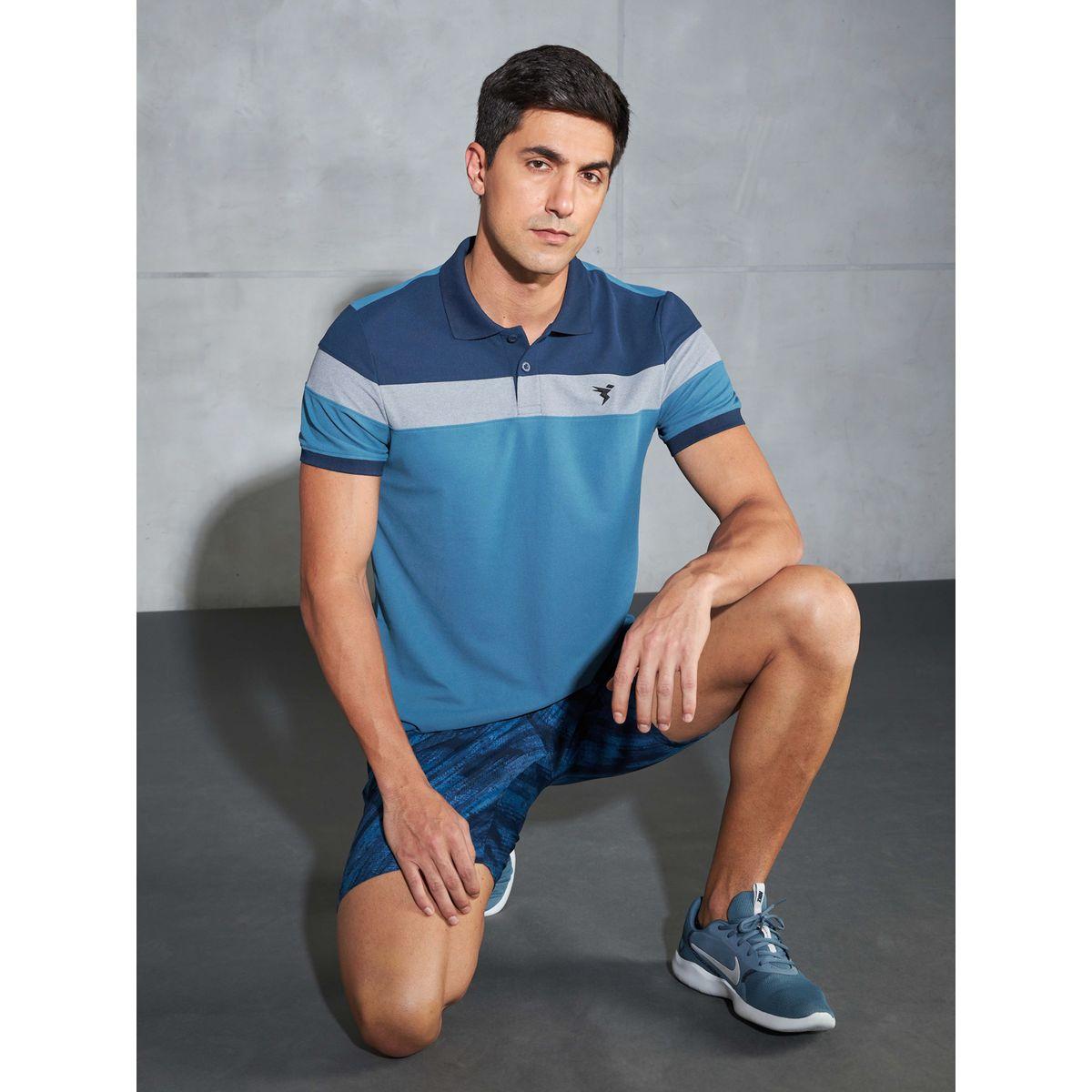 تيشيرت بولو بقصة سليم فت وأكمام قصيرة-men-clothing-tshirtsandpolos-tshirts-image-5