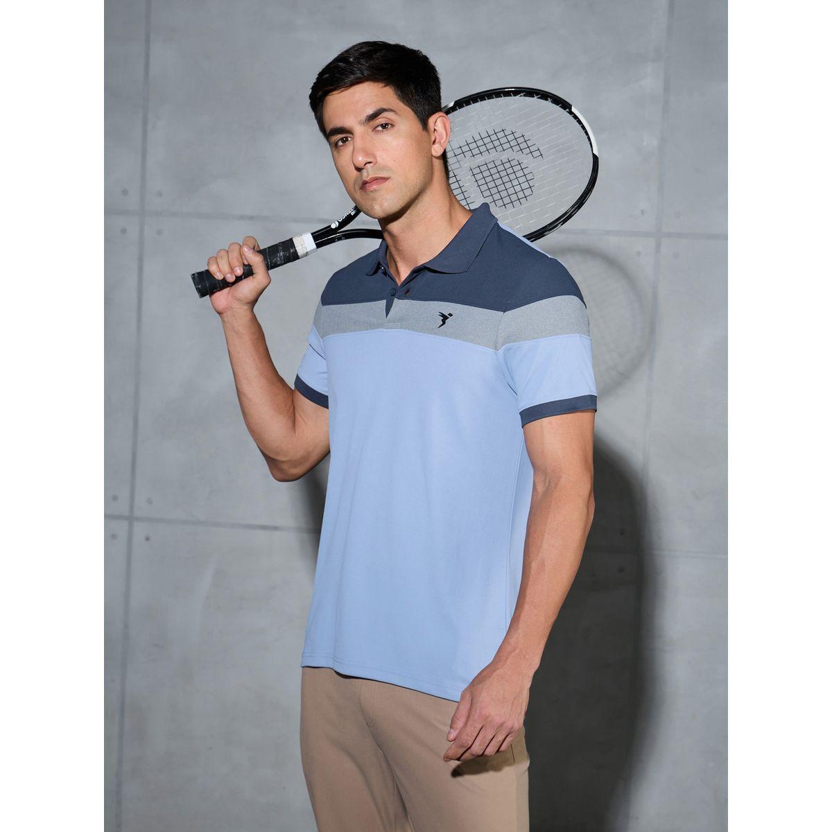 تيشيرت بولو بقصة سليم فت وأكمام قصيرة-men-clothing-tshirtsandpolos-tshirts-image-5