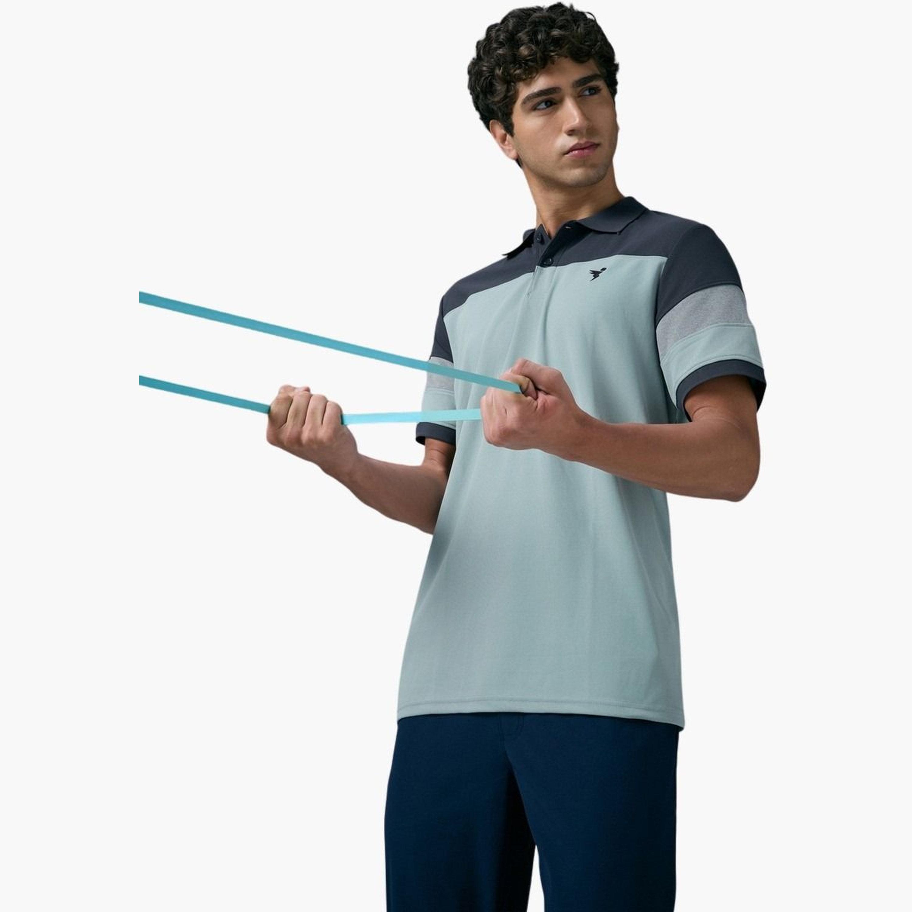 Technosport Men Slim Fit Color Block Pique Polo-men-clothing-tshirtsandpolos-polos-image-4