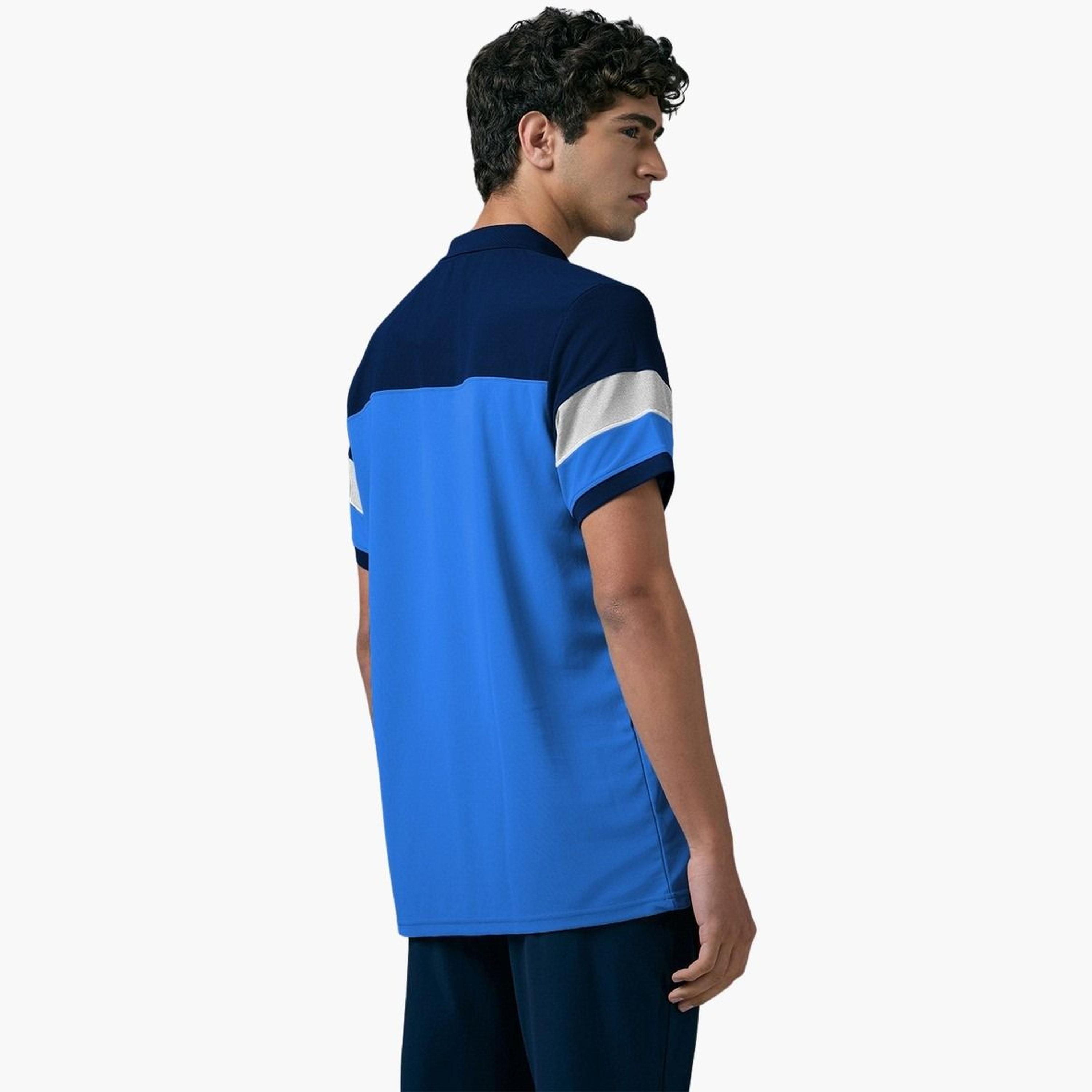 Technosport Men Slim Fit Color Block Pique Polo-men-clothing-tshirtsandpolos-polos-image-4