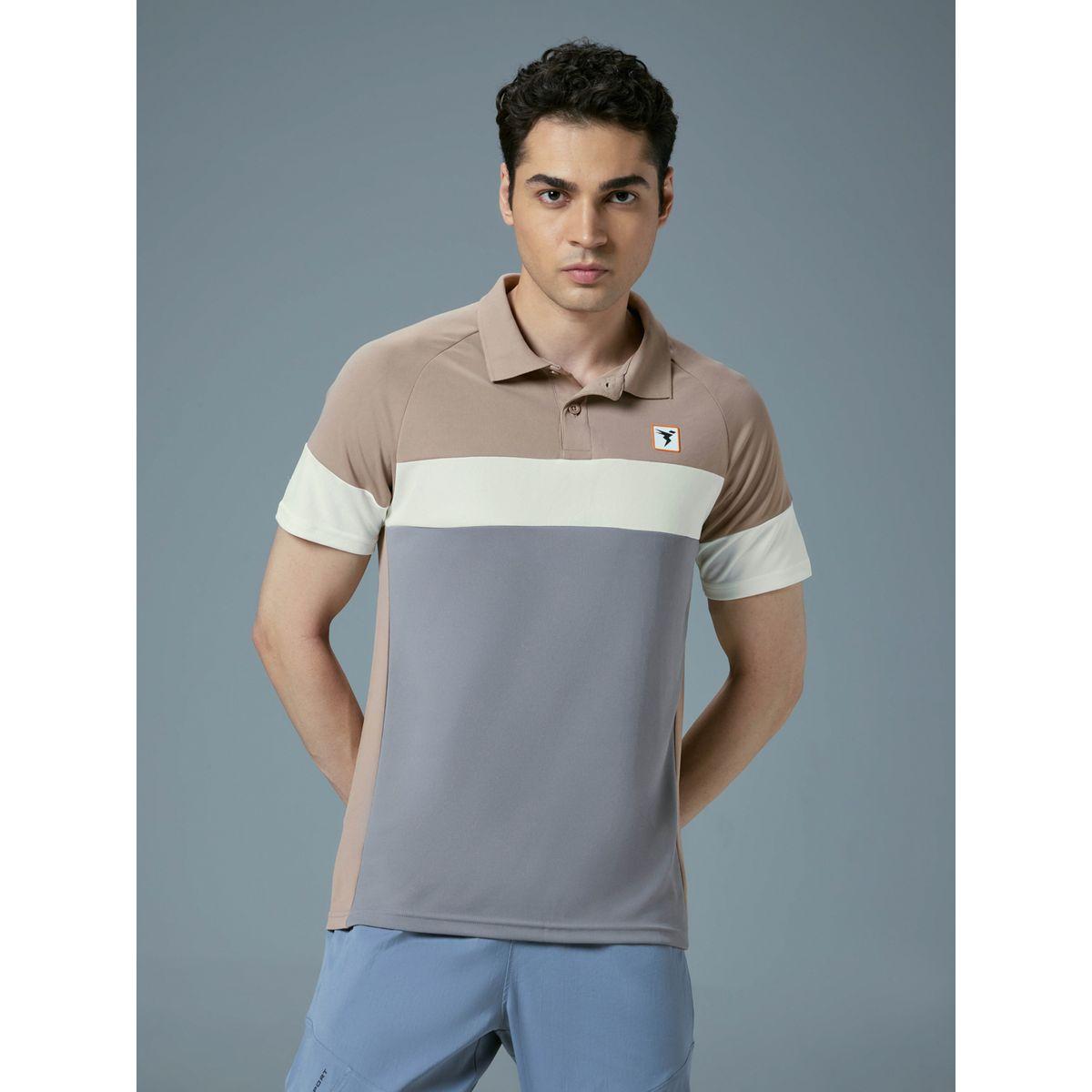 تيشيرت بولو بقصة سليم فيت وأكمام قصيرة-men-clothing-tshirtsandpolos-tshirts-image-1