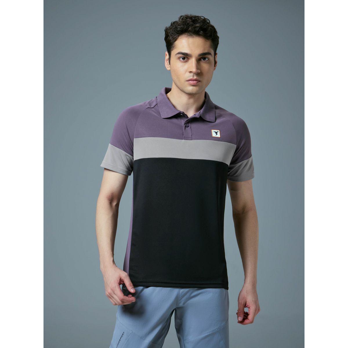Technosport Color Block Short Sleeve Polo T-Shirt-men-clothing-tshirtsandpolos-tshirts-image-1