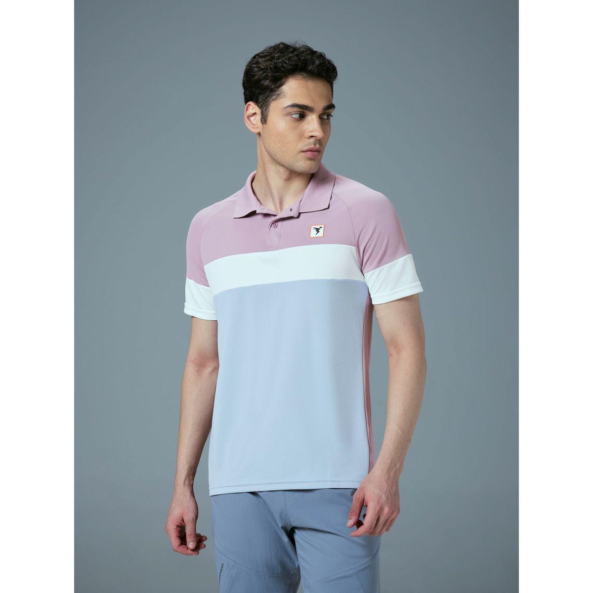 تيشيرت بولو بقصة سليم فيت وأكمام قصيرة-men-clothing-tshirtsandpolos-tshirts-image-1