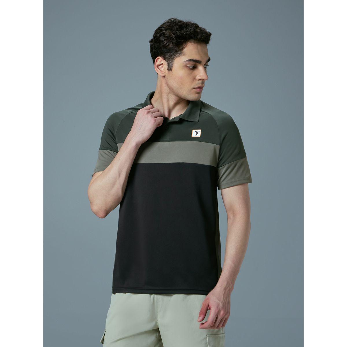 Technosport Color Block Short Sleeve Slim Fit Polo T-Shirt-men-clothing-tshirtsandpolos-tshirts-image-2