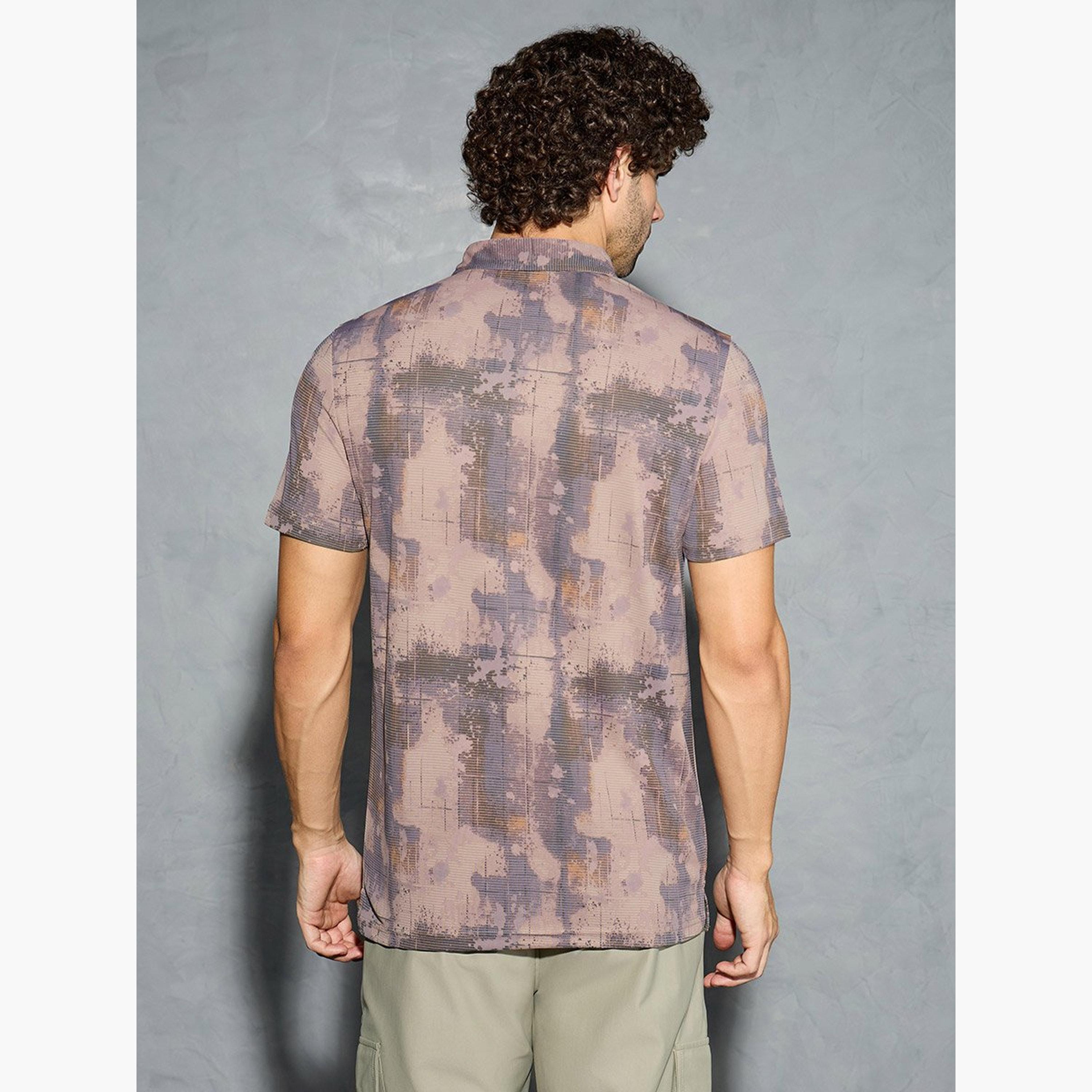 Technosport Men Printed Slim Fit Polo-men-clothing-tshirtsandpolos-tshirts-image-4