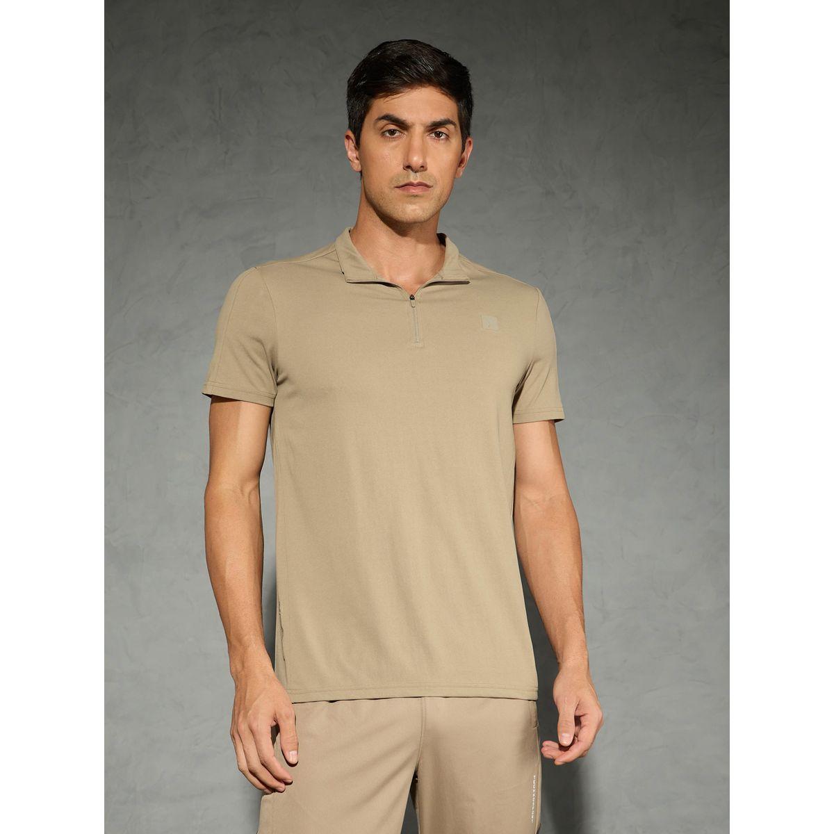 Technosport Solid Short Sleeve Stretch Polo T-Shirt-men-clothing-tshirtsandpolos-tshirts-image-1