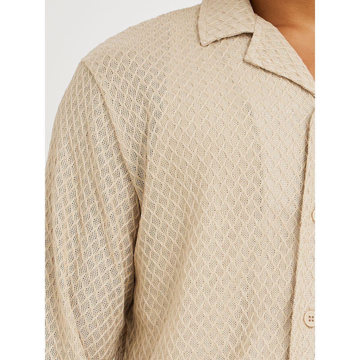 قميص بقصة مريحة وياقة ريزورت-men-clothing-shirts-image-3