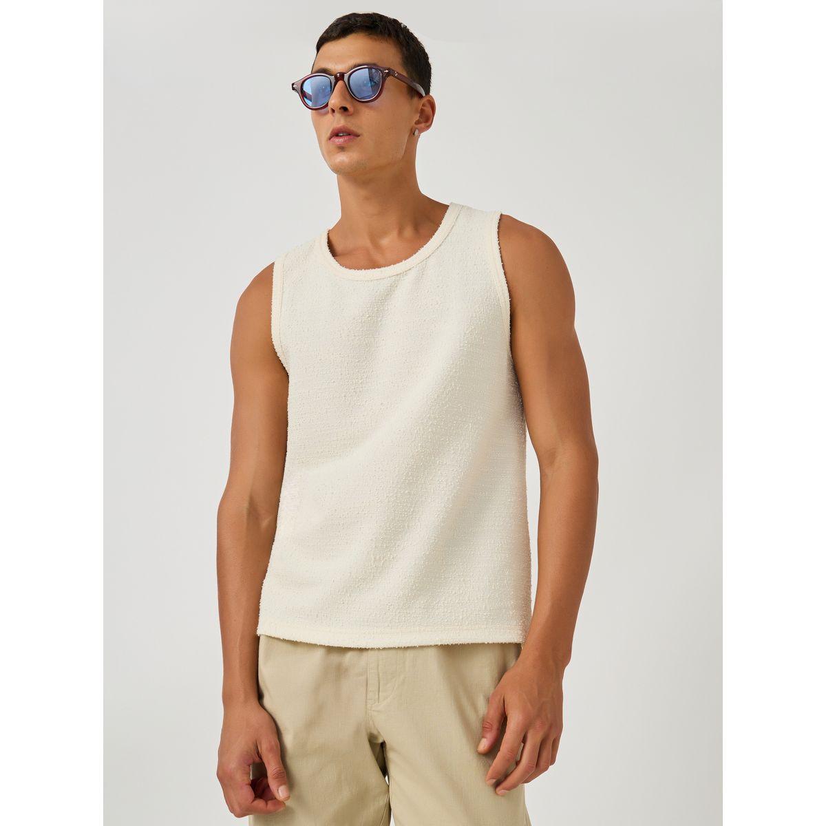 Styli Textured Crew Neck Regular Fit Tank T-Shirt-men-clothing-tshirtsandpolos-tshirts-image-1