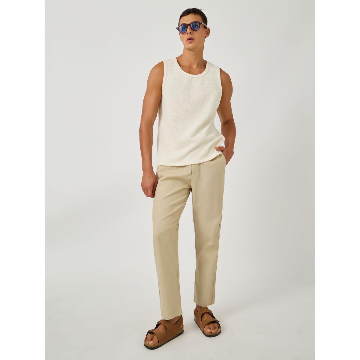 Styli Textured Crew Neck Regular Fit Tank T-Shirt-men-clothing-tshirtsandpolos-tshirts-image-2