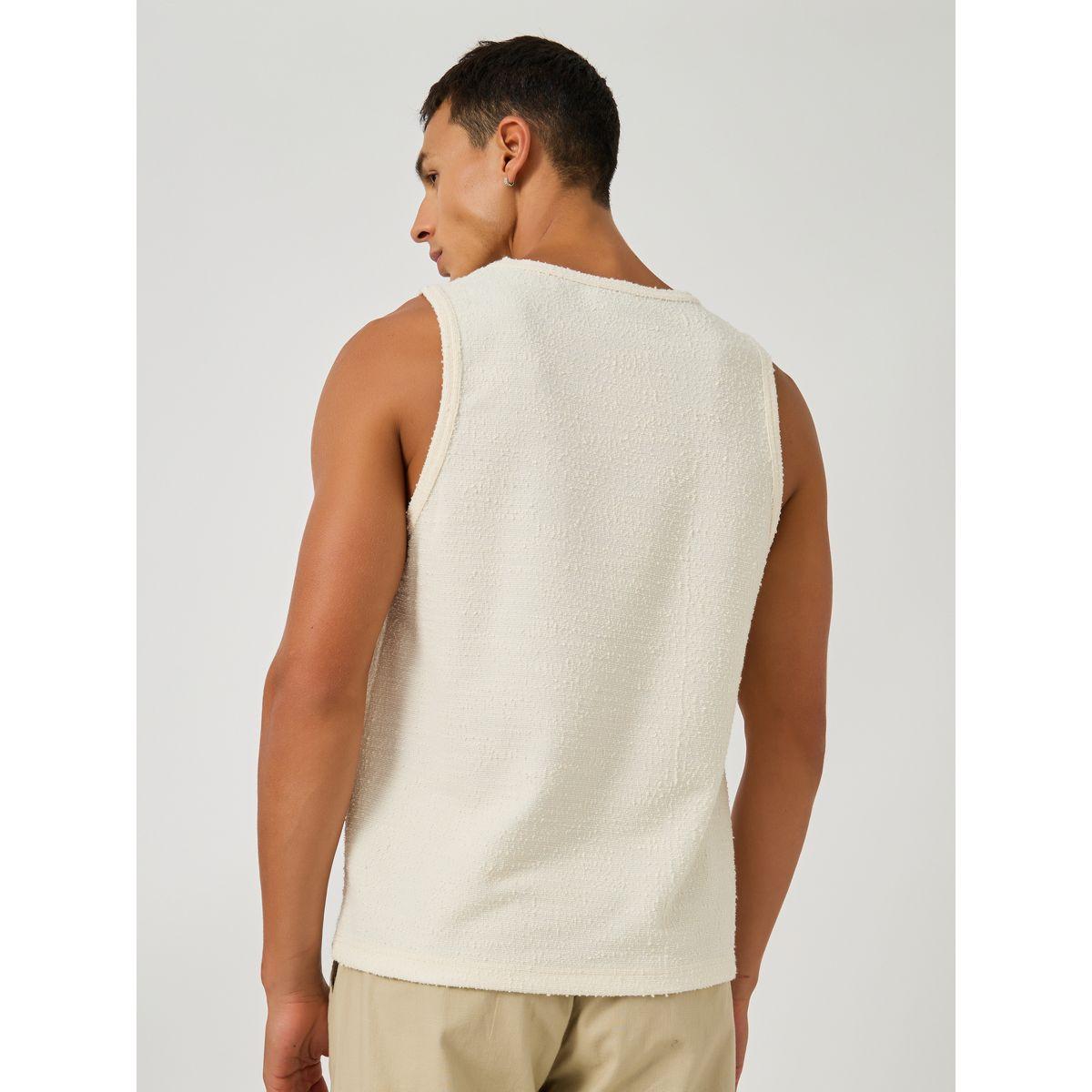 Styli Textured Crew Neck Regular Fit Tank T-Shirt-men-clothing-tshirtsandpolos-tshirts-image-5