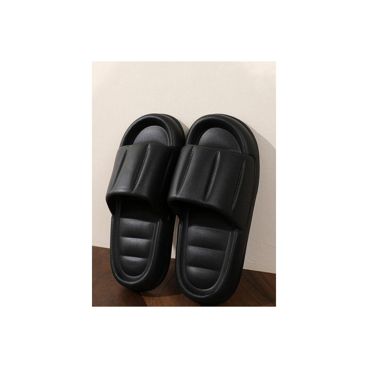 Pedcare X Styli Plain Cushioned Open Toe Slip-On Slides-women-shoes-flipflopsandslides-image-1