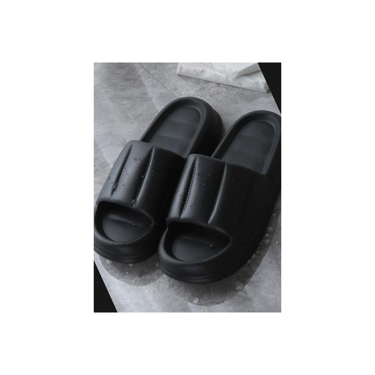 Pedcare X Styli Plain Cushioned Open Toe Slip-On Slides-women-shoes-flipflopsandslides-image-4