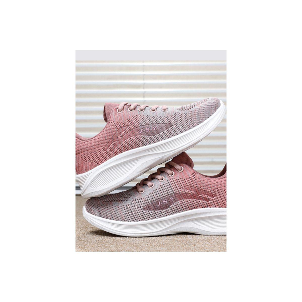 Pedwalker X Styli Color Block Mesh Lace-Up Training Shoes-women-shoes-sneakers-image-3