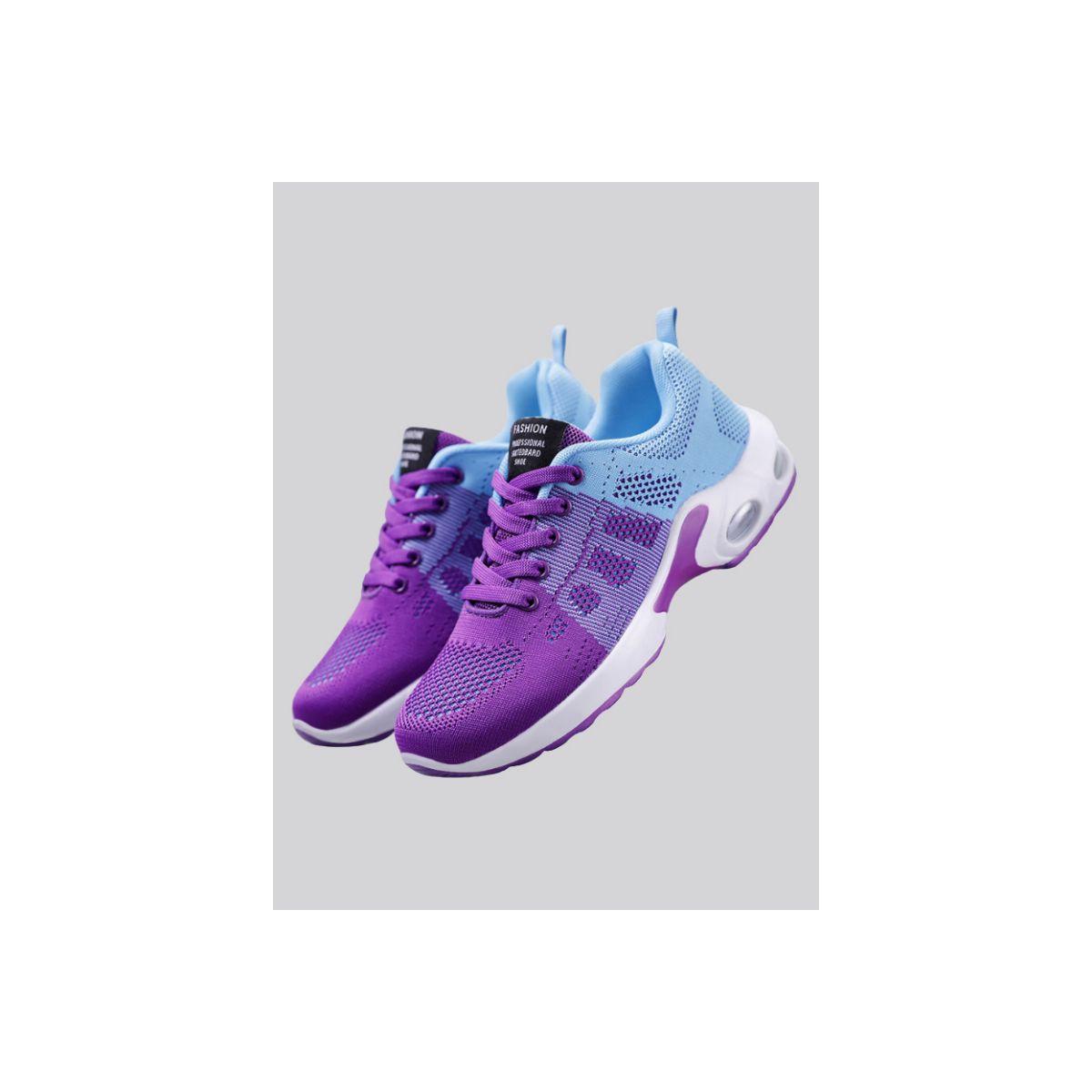 حذاء سنيكرز بنمط كتل الالوان-women-shoes-sneakers-image-1