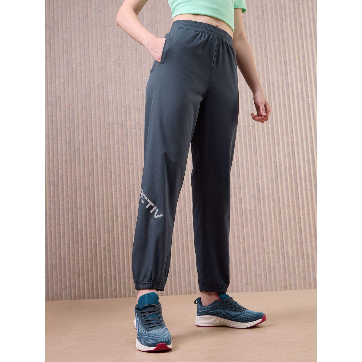 Technosport Women Grey Solid 2-Way Stretch Joggers-women-clothing-bottoms-joggers-image-6