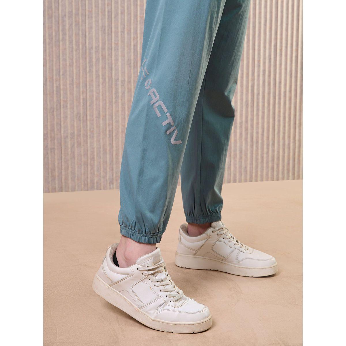 Technosport Women Blue Solid 2-Way Stretch Joggers-women-clothing-bottoms-joggers-image-5