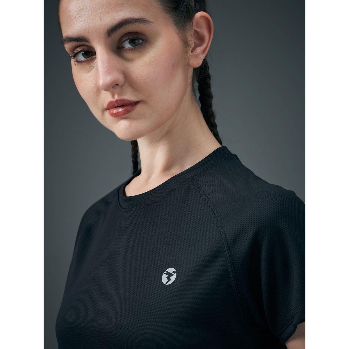 تيشيرت سادة بقصة عادية وأكمام ريجلان-women-clothing-tshirts-image-2