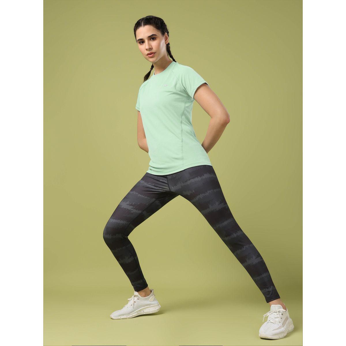 Technosport Solid Crew Neck Short Sleeve T-Shirt-women-clothing-tshirts-image-2