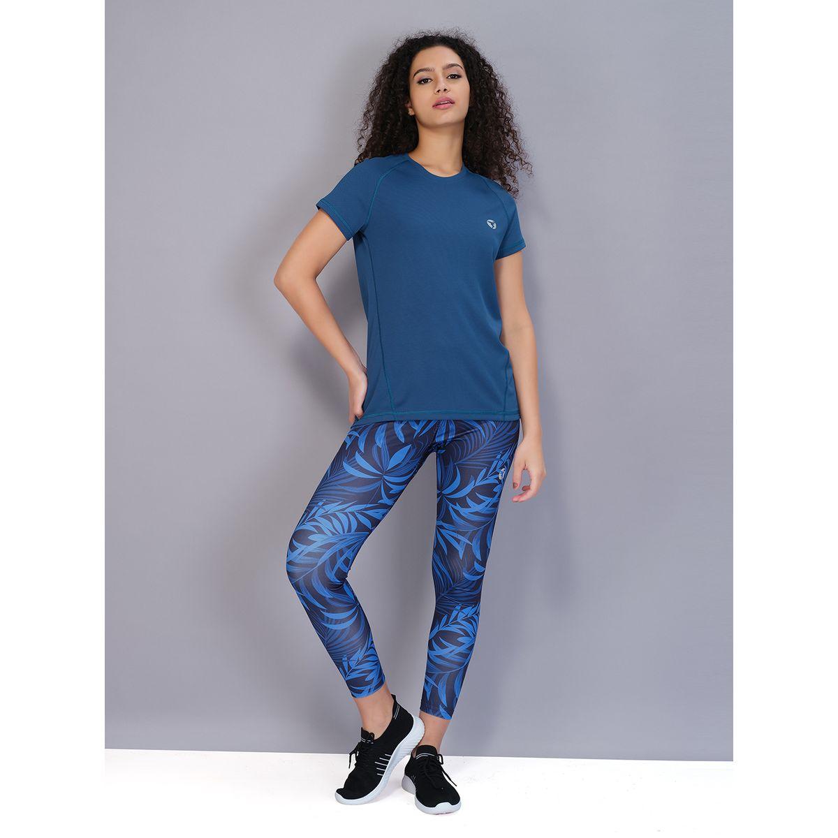 تيشيرت سادة بقصة عادية وأكمام ريجلان-women-clothing-tshirts-image-1