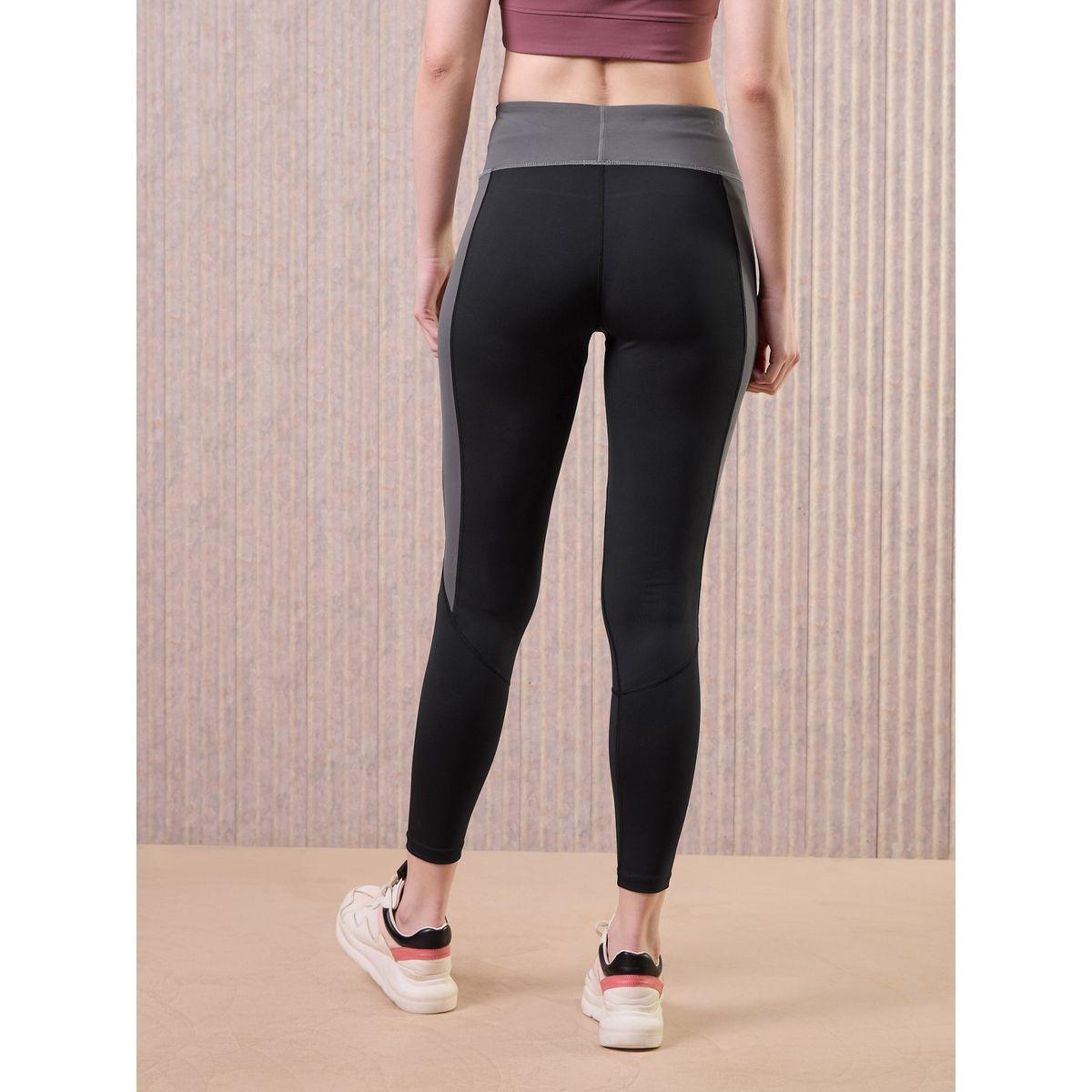 Technosport Women Color Block 4-Way Stretch Leggings-women-clothing-bottoms-leggings-image-5