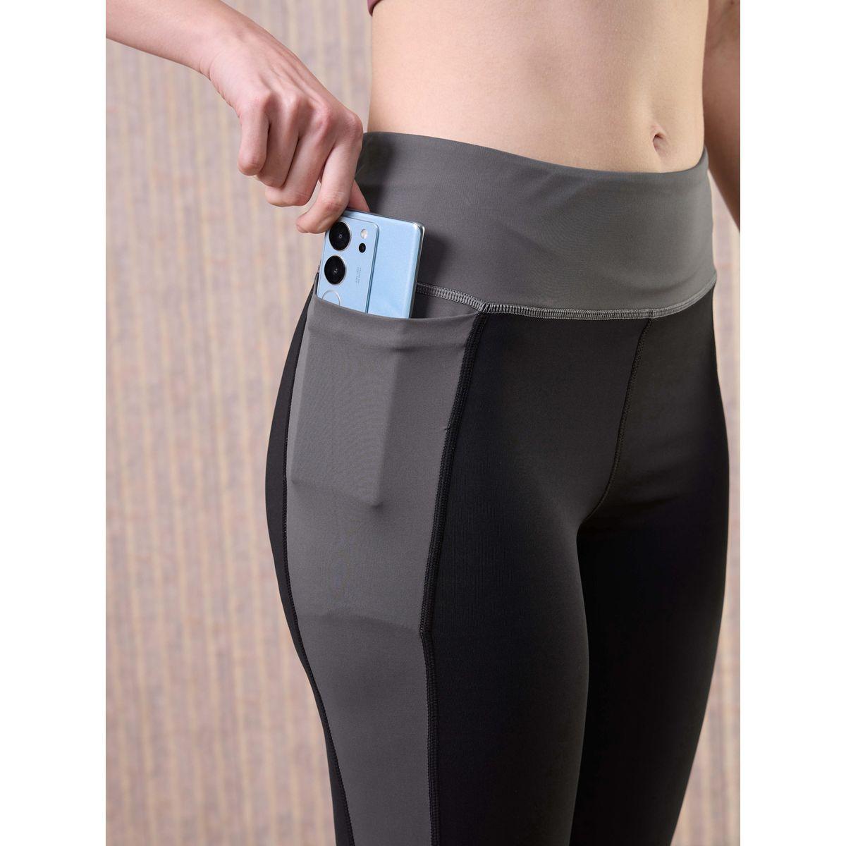 Technosport Women Color Block 4-Way Stretch Leggings-women-clothing-bottoms-leggings-image-6