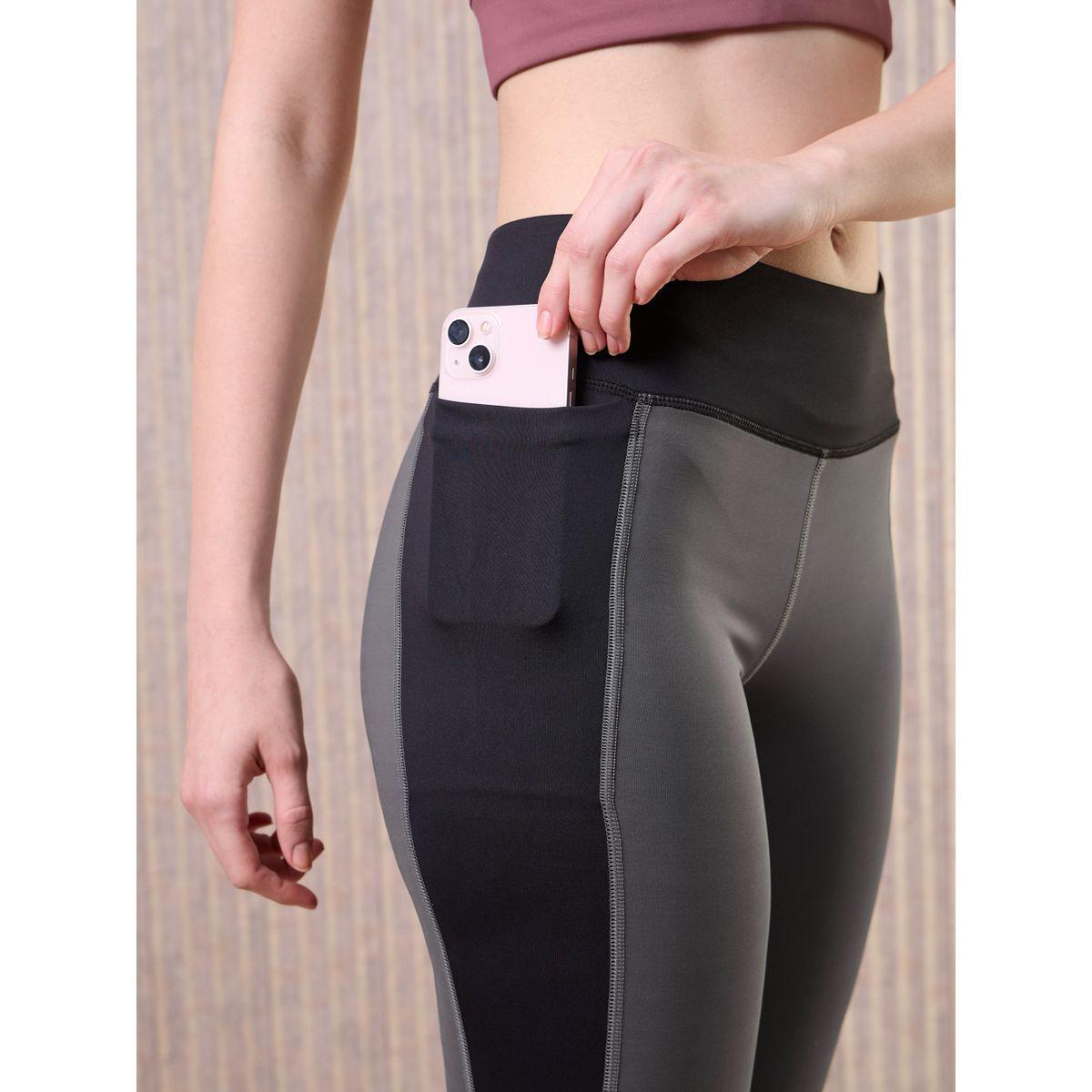 Technosport Women Color Block 4-Way Stretch Leggings-women-clothing-bottoms-leggings-image-5