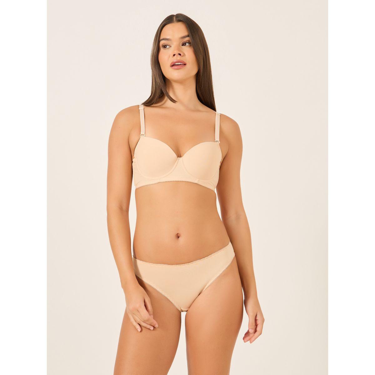 Take Two Solid Padded Wired Push Up Bra-women-clothing-lingerie-bras-image-2