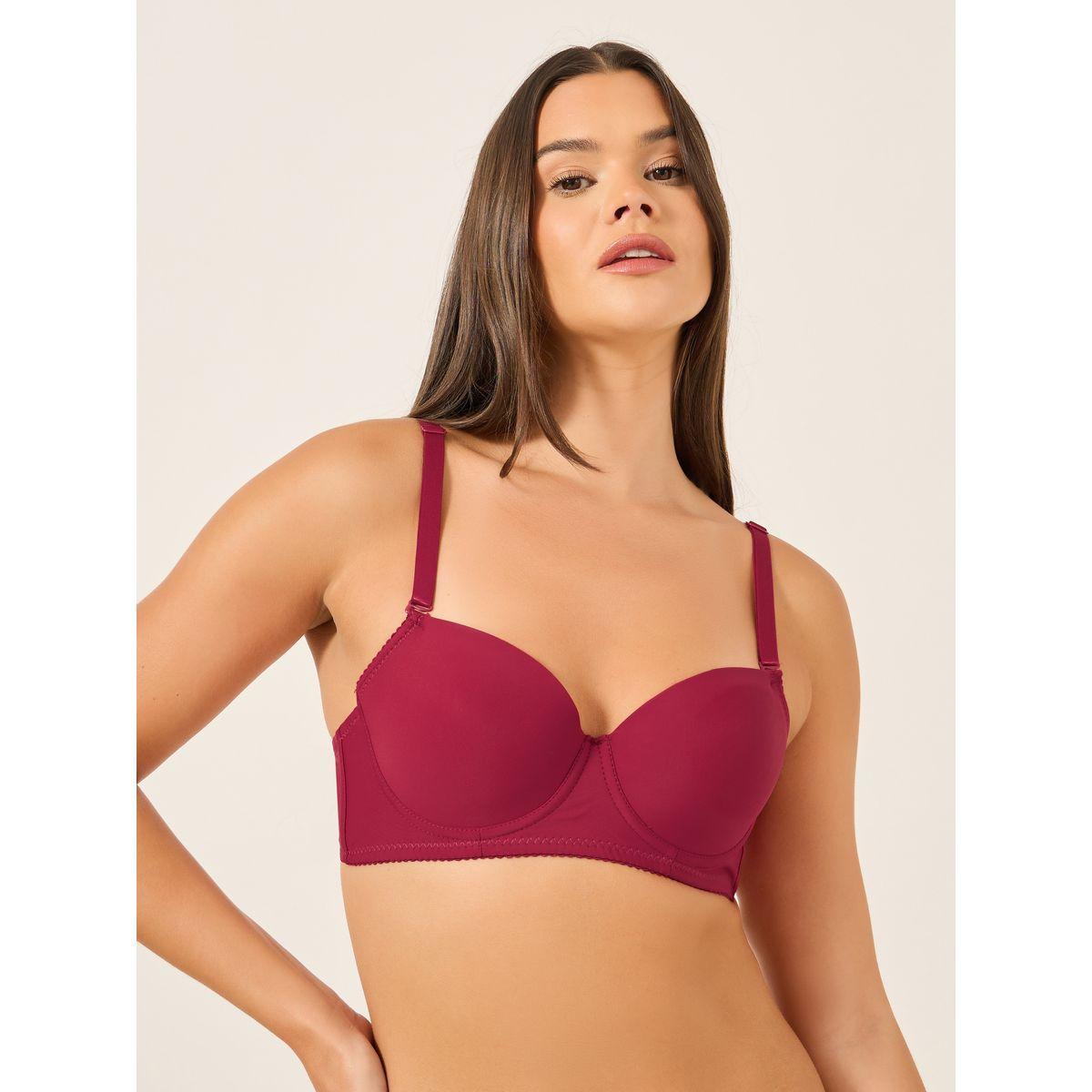 Take Two Solid Padded Wired Push Up Bra-women-clothing-lingerie-bras-image-1