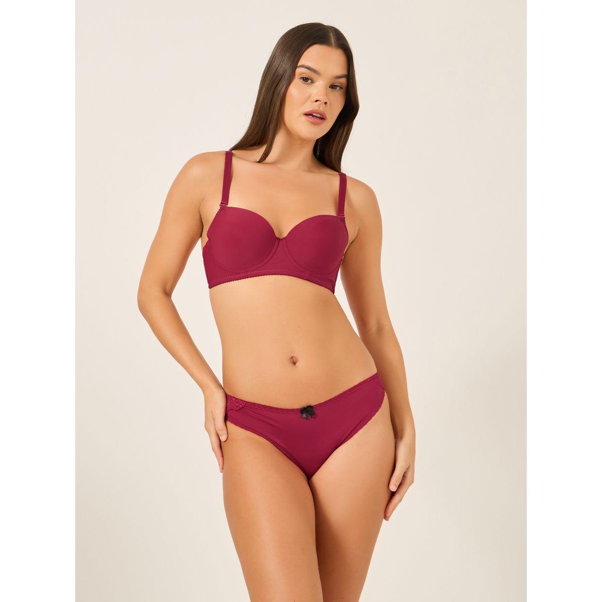 Take Two Solid Padded Wired Push Up Bra-women-clothing-lingerie-bras-image-2