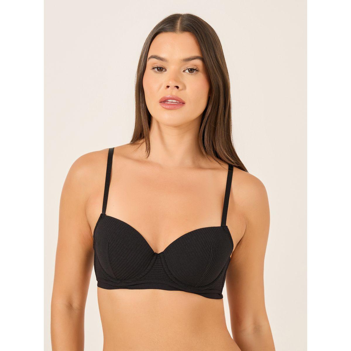 Take Two Solid Padded Wired Push Up Bra-women-clothing-lingerie-bras-image-1