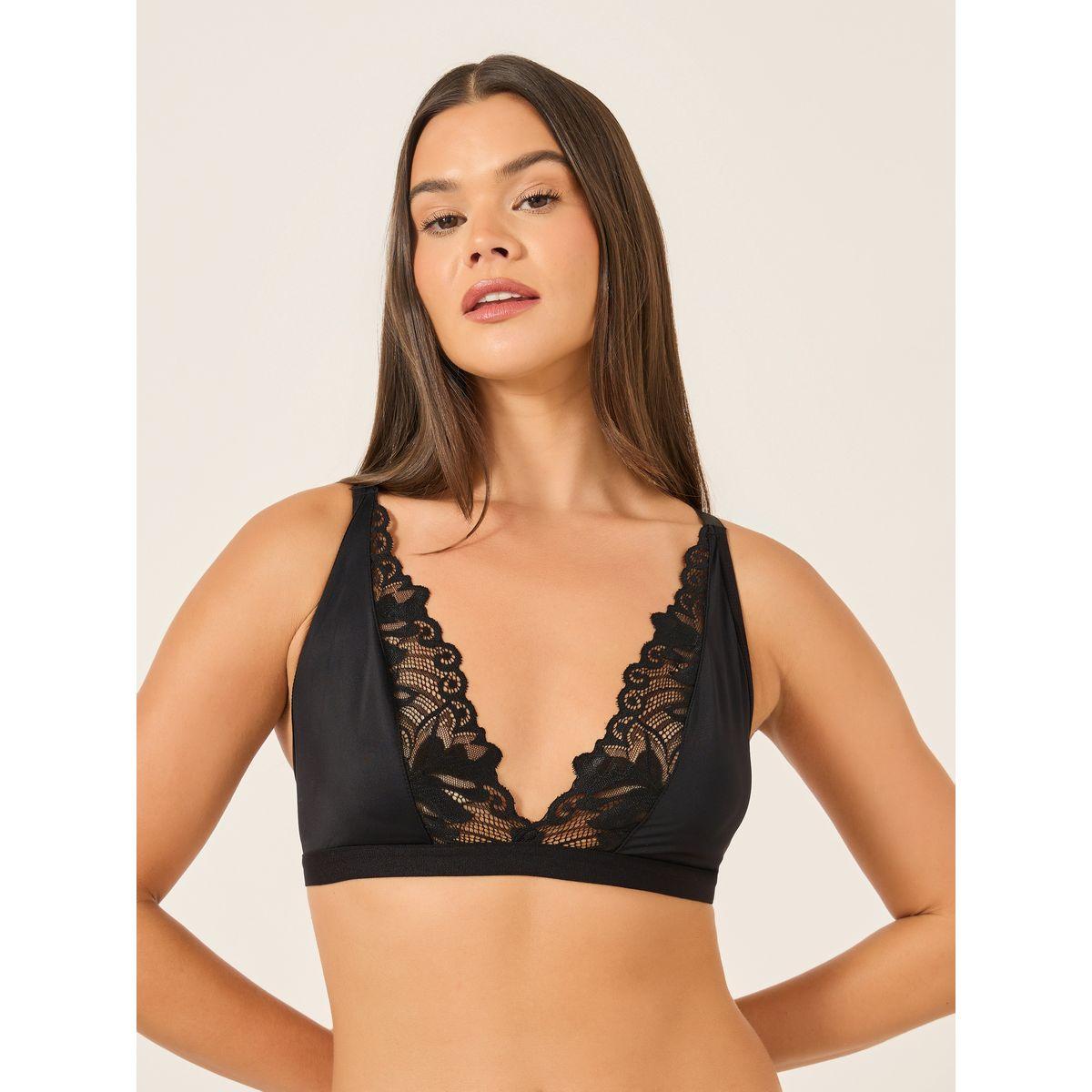 صدرية براليت مبطنة بتفاصيل دانتيل-women-clothing-lingerie-bras-image-1