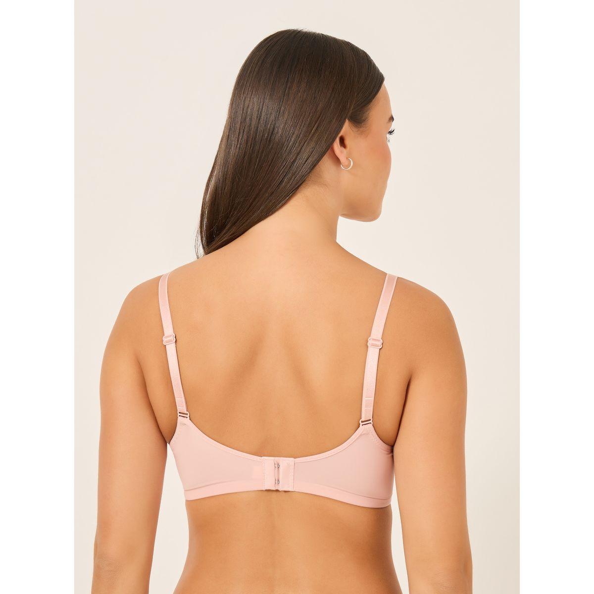 Take Two Solid Padded Non Wired Plunge Bra-women-clothing-lingerie-bras-image-3