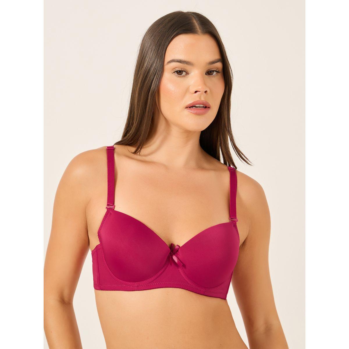 مجموعة من صدرية سادة مبطنة مع سروال داخلي بكيني-women-clothing-lingerie-lingeriesets-image-5