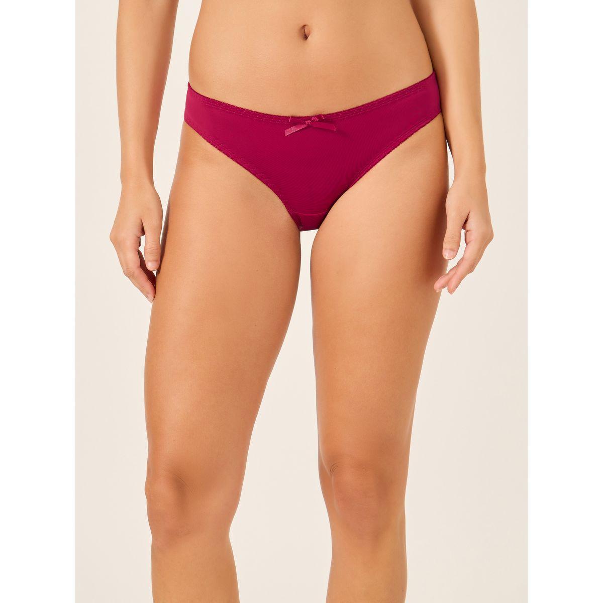 مجموعة من صدرية سادة مبطنة مع سروال داخلي بكيني-women-clothing-lingerie-lingeriesets-image-3