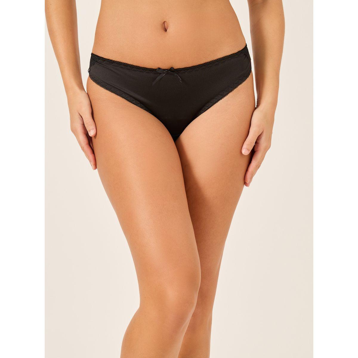 Take Two Solid Lace Padded Wired Bra and Bikini Briefs Set-women-clothing-lingerie-lingeriesets-image-4