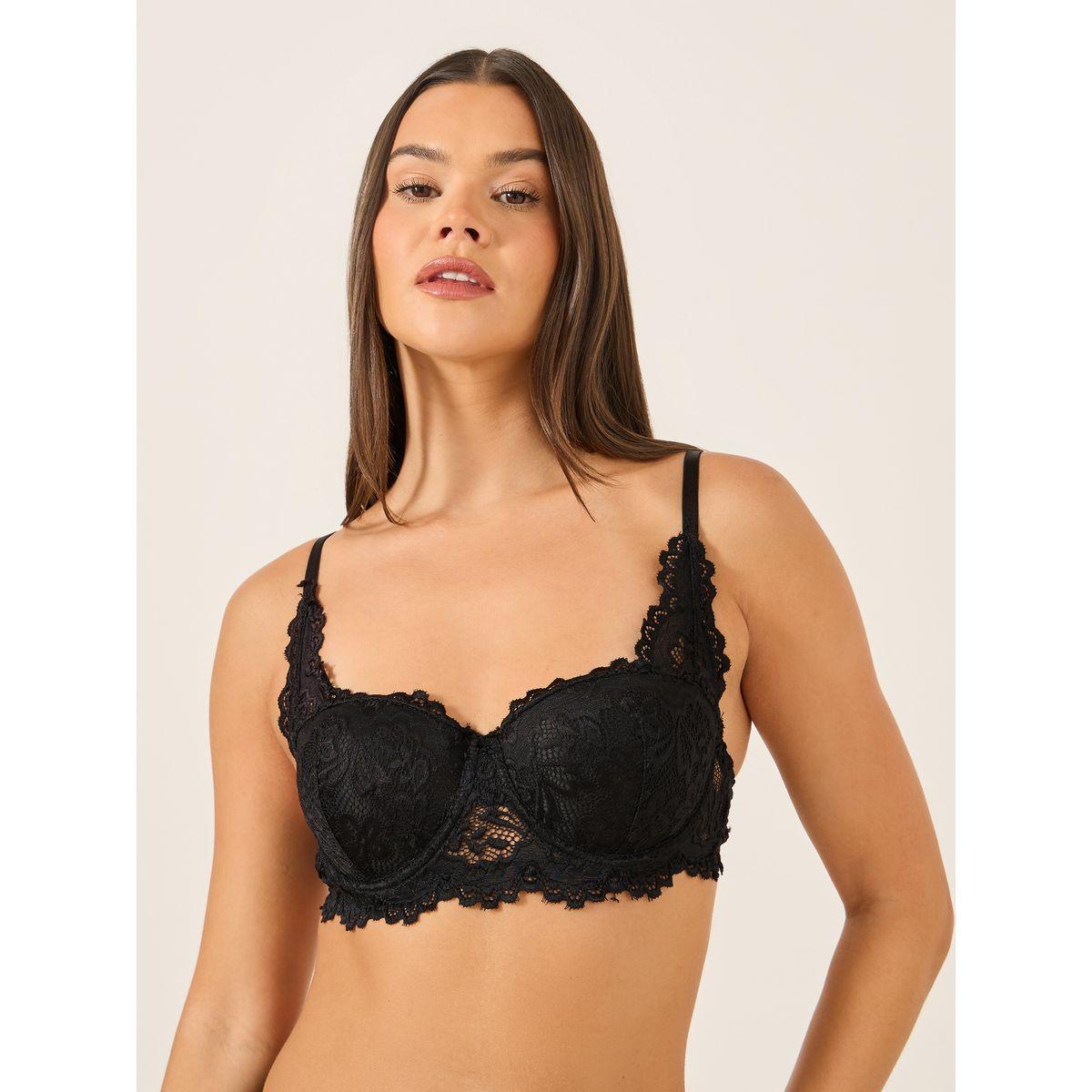 Styli Lace Padded Wired Bra and Bikini Briefs Set-women-clothing-lingerie-lingeriesets-image-3