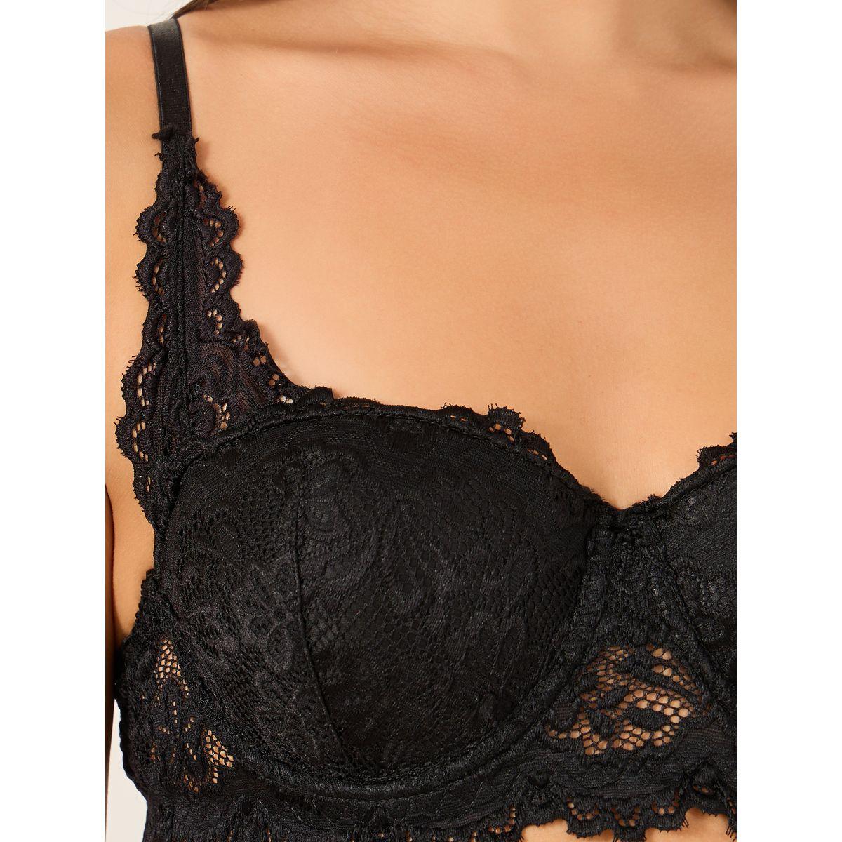 Styli Lace Padded Wired Bra and Bikini Briefs Set-women-clothing-lingerie-lingeriesets-image-4