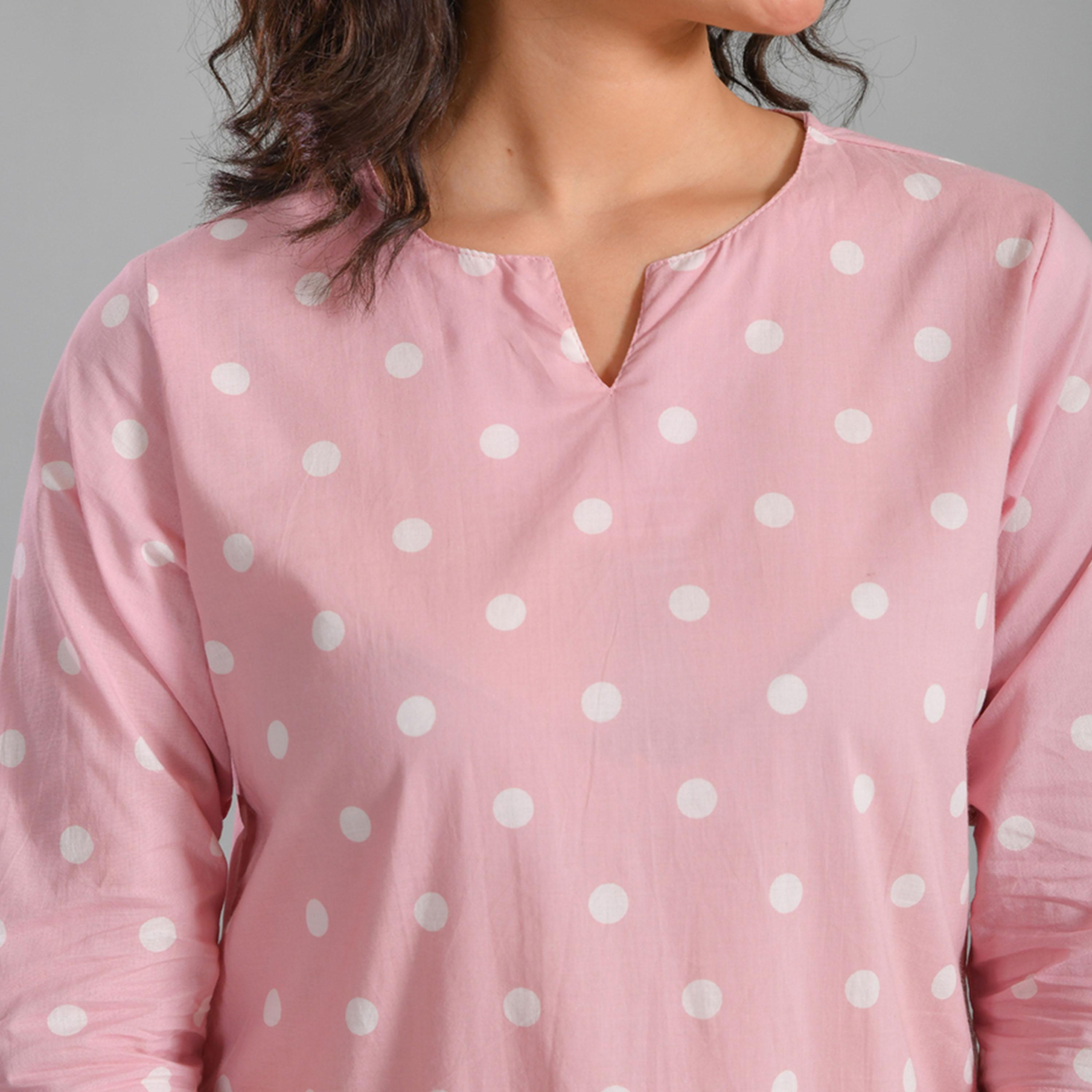 سانسكروتي هومز × ستايلي - طقم بنطال بيجامة وقميص مطبوع من القطن الخالص-women-clothing-nightwear-pyjamas-longsets-image-6