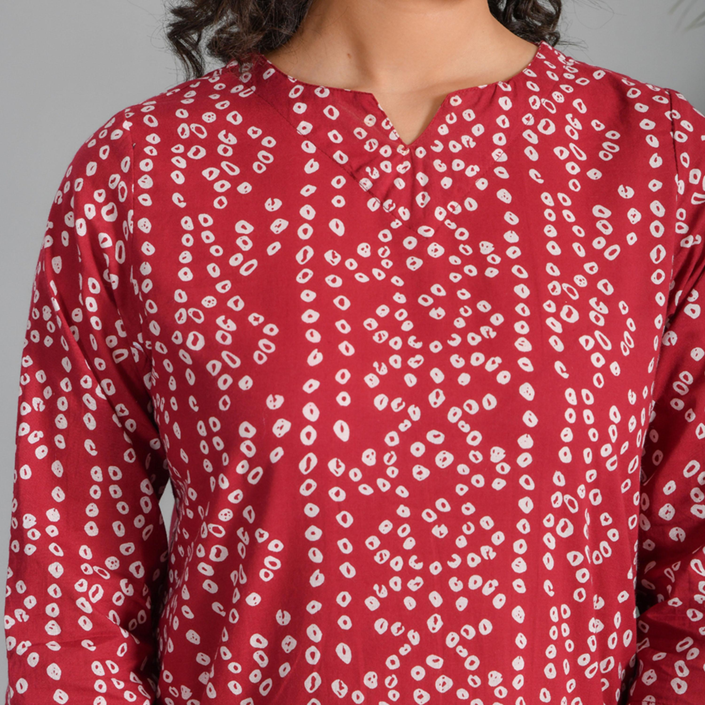 Sanskrutihomes X Styli Pure Cotton Printed Notch Neck Top and Pyjama Set-women-clothing-nightwear-pyjamas-longsets-image-6