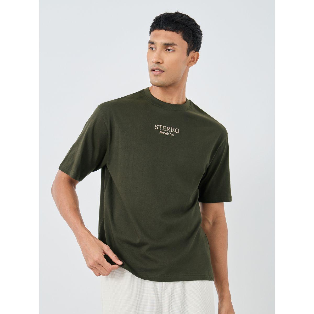 Styli Chest Embroidered Crew Neck T-Shirt-men-clothing-tshirtsandpolos-tshirts-image-1