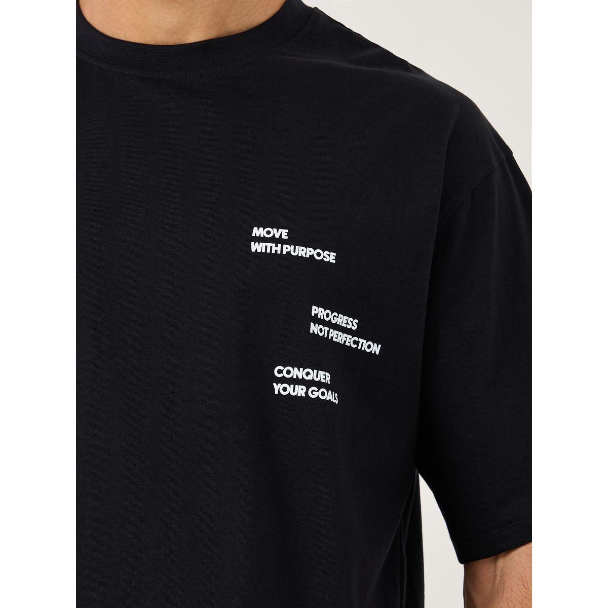 Styli Minimal Chest Print Short Sleeve Oversized T-Shirt-men-clothing-tshirtsandpolos-tshirts-image-3