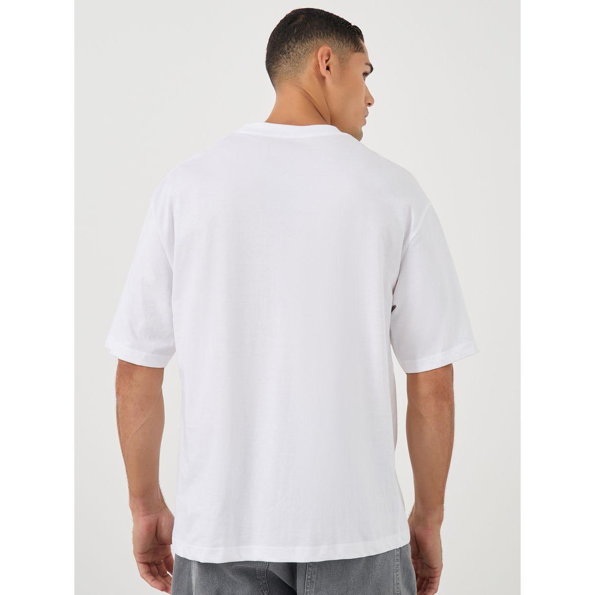 Styli Minimal Chest Print Short Sleeve Oversized T-Shirt-men-clothing-tshirtsandpolos-tshirts-image-4