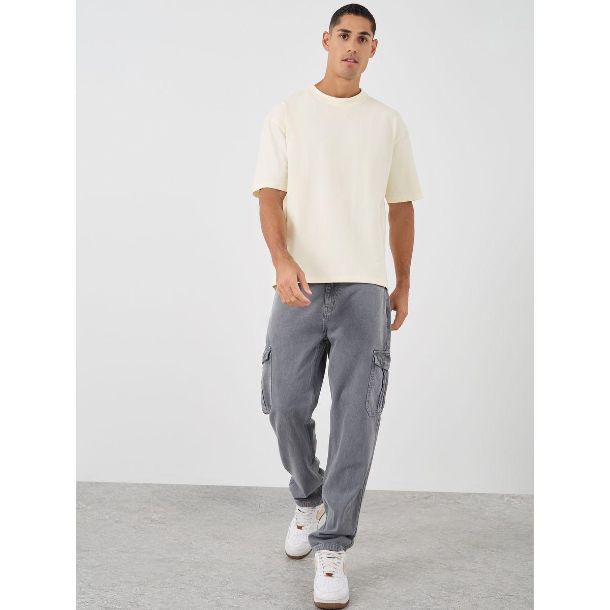 Styli Slogan Print Oversized Crew Neck T-Shirt-men-clothing-tshirtsandpolos-tshirts-image-2