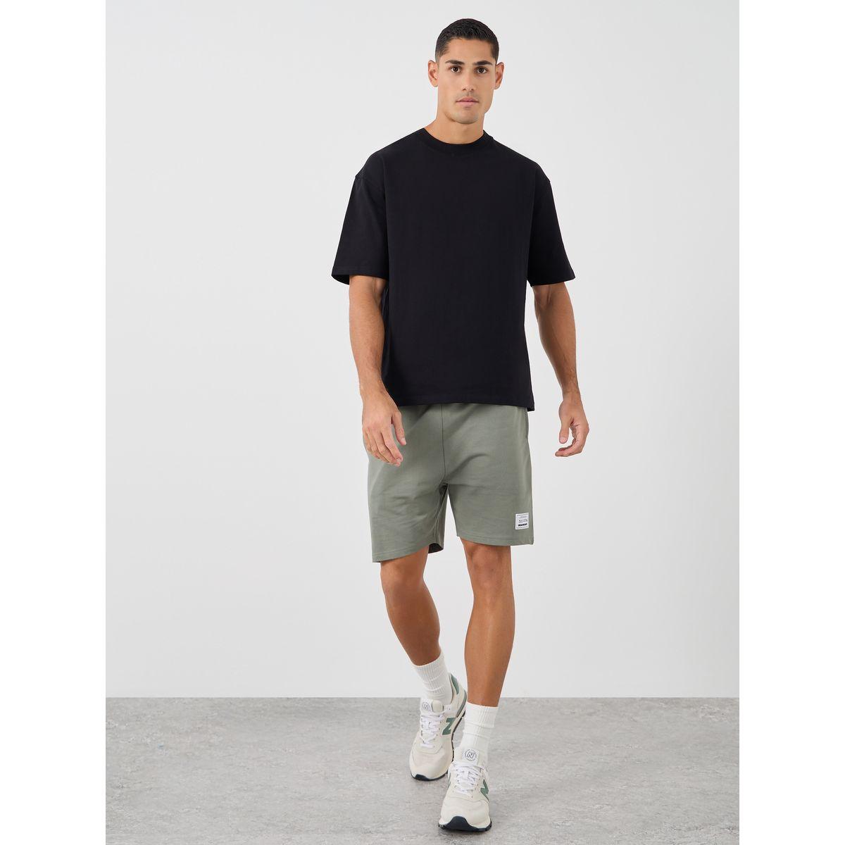 Styli Solid Oversized Round Neck T-Shirt-men-clothing-tshirtsandpolos-tshirts-image-2