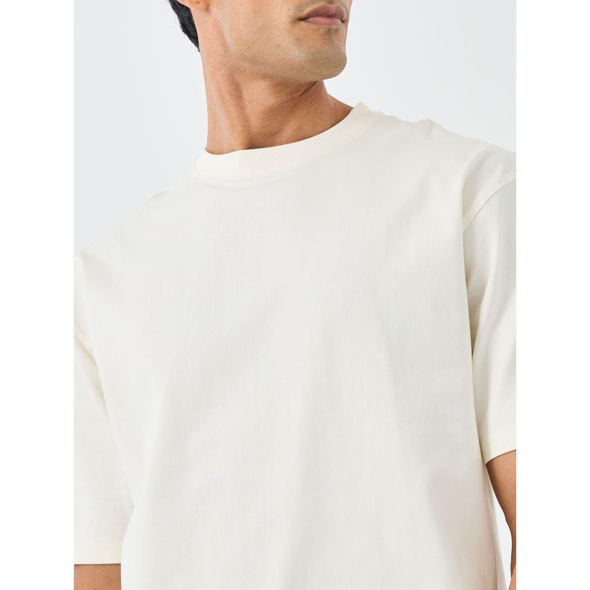 Styli Solid Oversized Crew Neck T-Shirt-men-clothing-tshirtsandpolos-tshirts-image-3