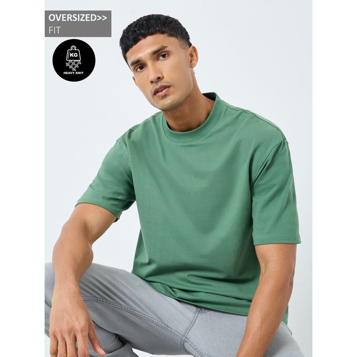 تيشيرت فضفاض بياقة دائرية-men-clothing-tshirtsandpolos-tshirts-image-1